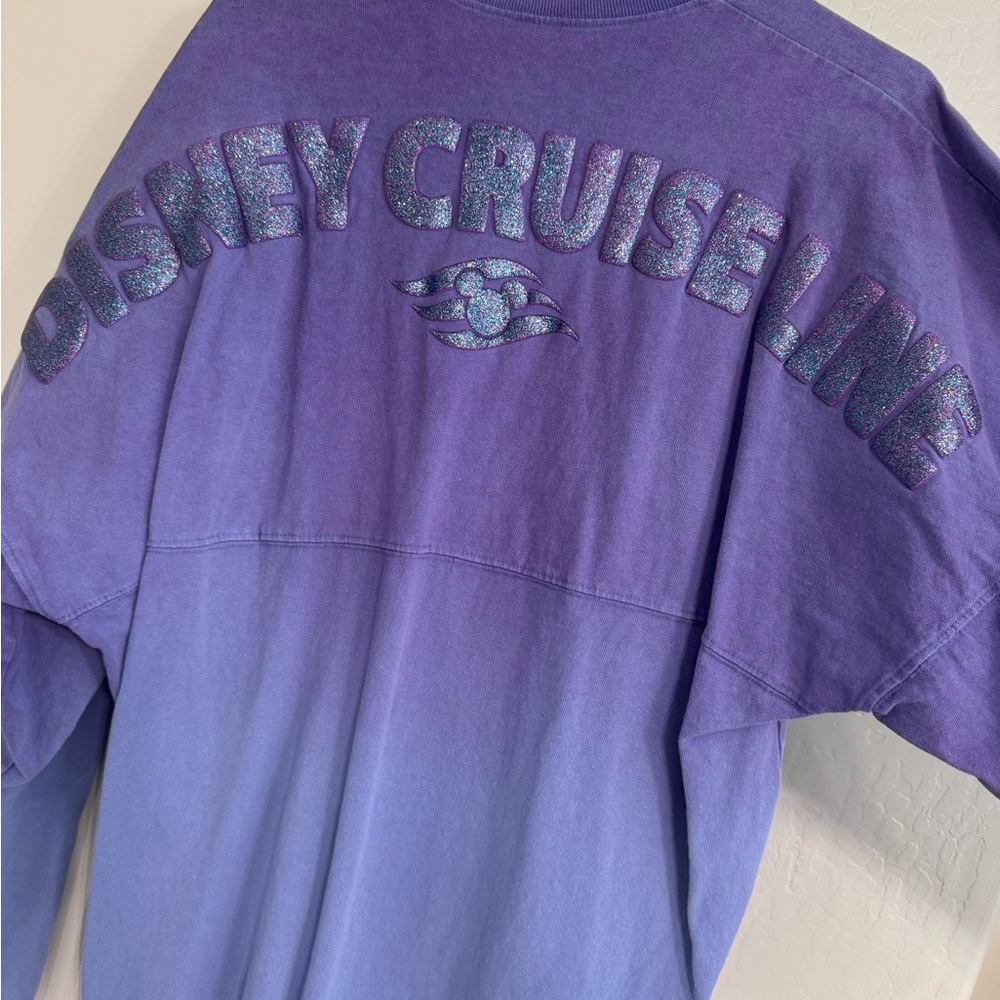 Large purple Disney Cruise Line ombré spirit jersey - Picture 4 of 4